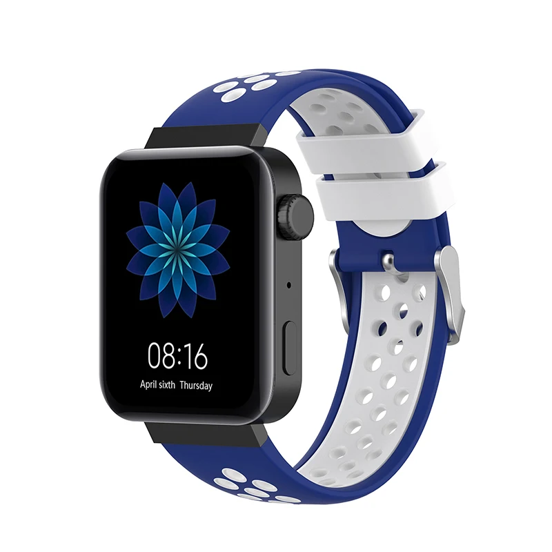 Великолепный подарок correa для xiaomi band аксессуары для часов Ремешок для mi Watch band спортивный силиконовый браслет для xiaomi smart watch