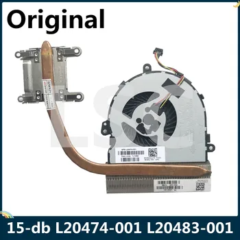 

LSC L20474-001 L20483-001 Original For HP 15-db 15-db0066wm Series Laptop Coolers Radiator HeatSink FAN
