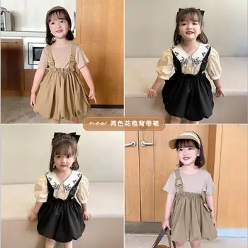 

2020 New Wholesale Girls Skirt Summer Cotton Good Quality Girls Skirts 1-7t QA727