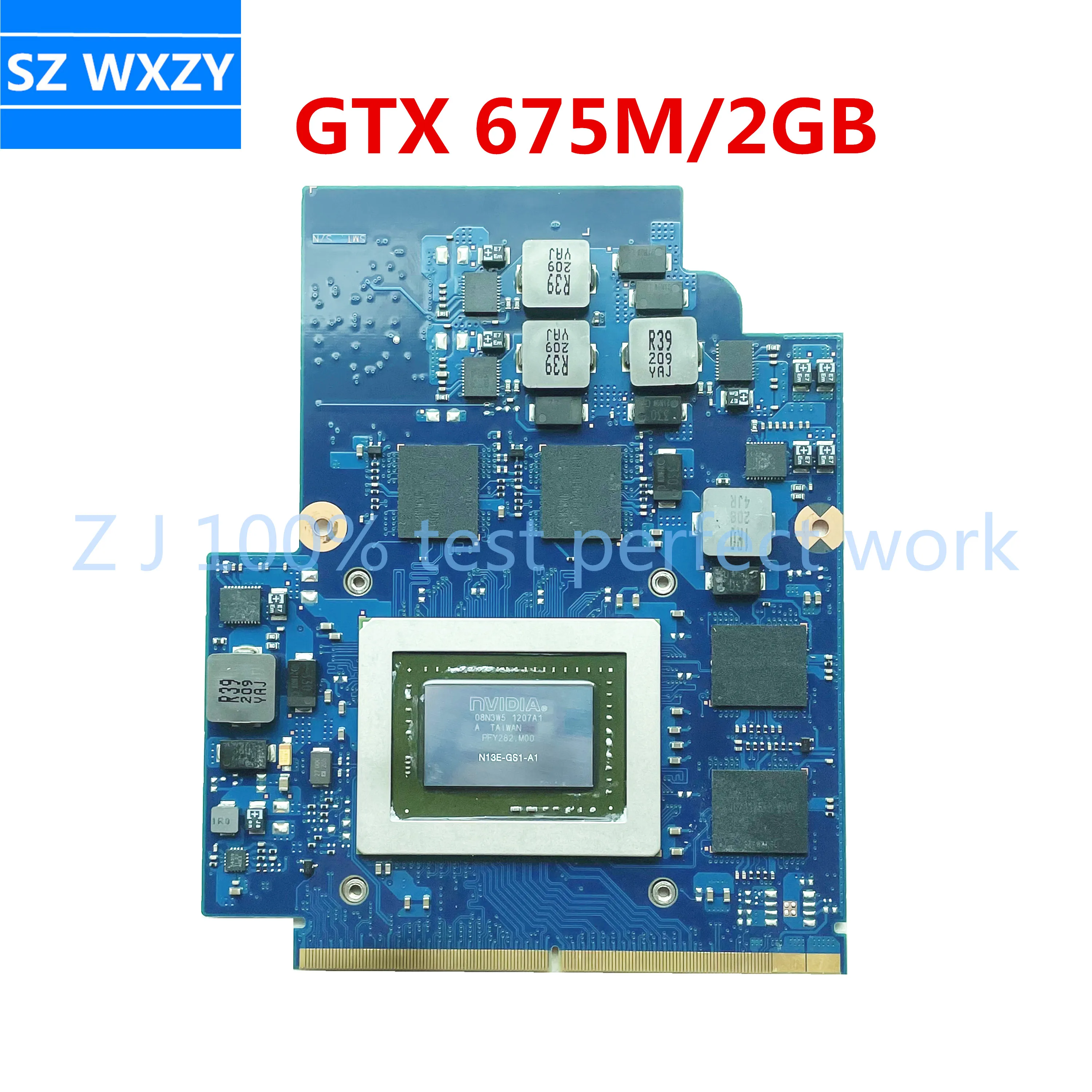 Видеокарта NP700G7 NP700G7C с радиатором Vga графическая карта памяти N13E-GS1-A GTX 675M 2 Гб |