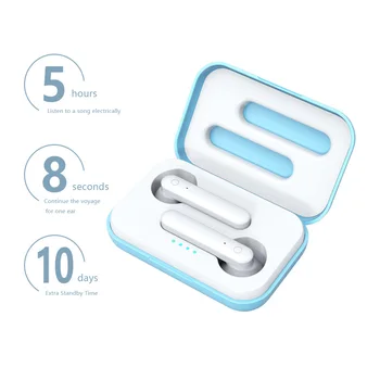 

X26 TWS Wireless Bluetooth V5.0 Stereo Dual-Mic Noise cancelling earphones for Android IOS Phone