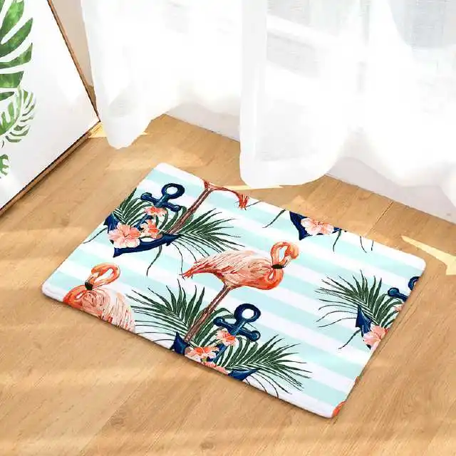 CAMMITEVER Фламинго животные пол коврик Печатный ковер высокого качества полиэстер спальня гостиная придиванный коврик настольный декор
