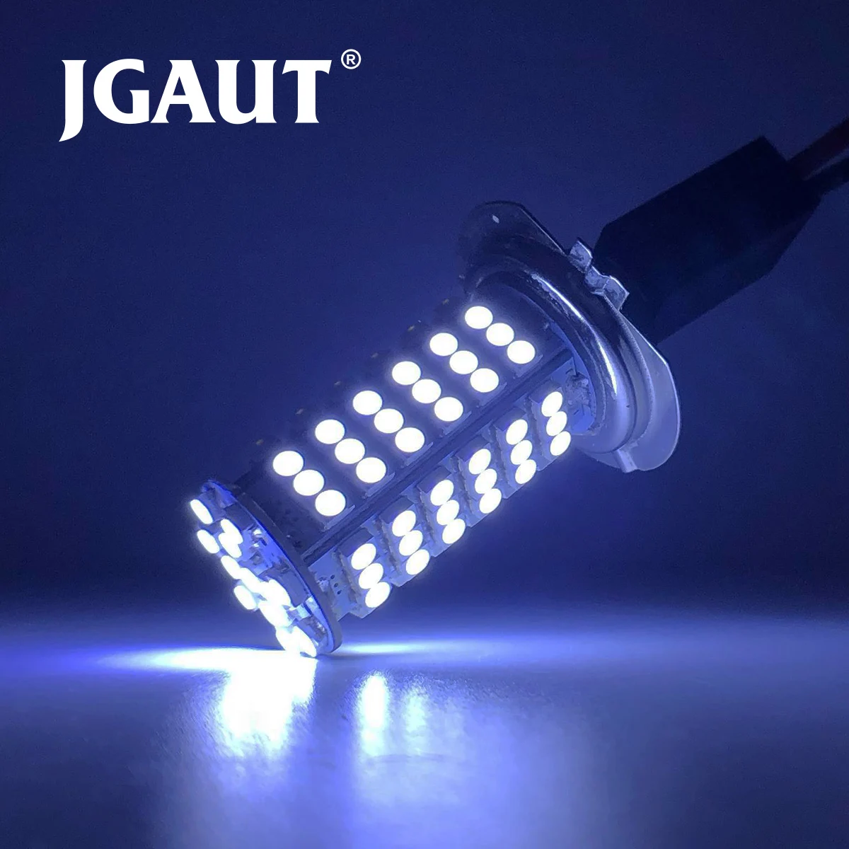 JGAUT H7 120 SMD 3528 автомобиль светодиодный лампы супер яркие белые Противотуманные фары 12V 24V Белый вождения дневные ходовые лампы Авто Мото грузовик