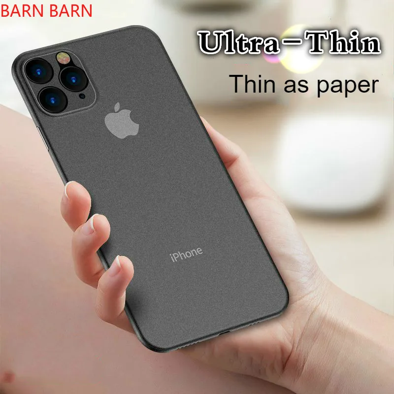 Чехол для телефона BARN Applicable Iphone11 XR XS Pro MAX 0 3 мм ультра-тонкий тусклый лак Iphone7 8
