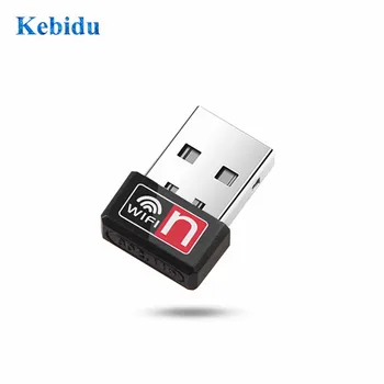 

KEBIDU USB Mini Wireless Wifi Adapter Dongle Receiver Network LAN Card PC 150Mbps Wireless Network Card MT7601