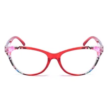 Очки для чтения удобный подарок для мамы кошачий глаз 150-350 градусов прочный пресбиопии очки