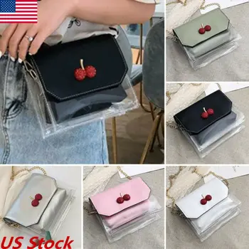 

Women Leather Ladies Cross Body Travel Bag Shoulder Bags Handbag Wallet