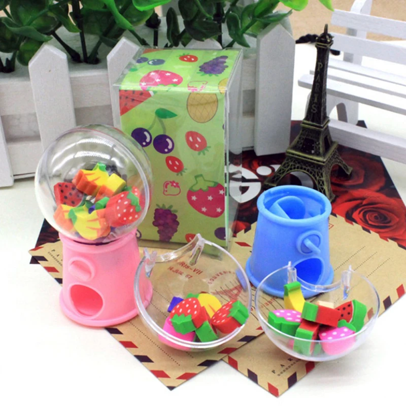 Mini Cute Eraser Creative Eraser For Kids Gift Stationery Student Supplies pencil eraser,eraser pen,retractable eraser,kneadable eraser,eraser refillable pen,biscuit eraser,plasticine eraser