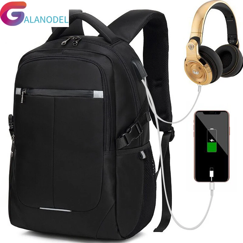 

Men Backpack Anti Theft With Usb Charger Laptop ba pack Business Unisex Knapsack Shoulder Waterproof Women Travel Bag