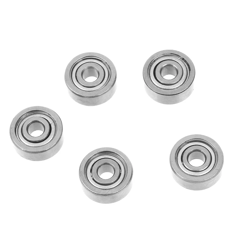 5 Pcs Double Sealed 3 x 10 x 4mm Deep Groove Ball Bearings 623Z afbeelding