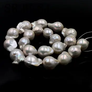 

Free Shipping BGSJ 12x18mm White Natural Freshwater Pearl Jewelry Findings Loose Teardrop Round Pearl Beads Strand 15"