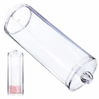 

Acrylic Cotton Swab Makeup Organizer Storage Box Portable Container Make Up Cotton Pad Holder Cosmetics Organizer Storage Case