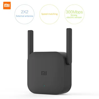 

Xiaomi WiFi router Amplifier Pro 300M Network Expander Repeater Signal overlay Wireless Range Extender 2 external antennas