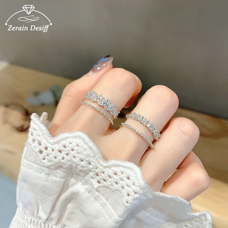 Anillo abierto Ajustable para dedo índice para mujer, joya moderna con personalidad mujer, de anillos de regalo ostentosos de lujo| Anillos| - AliExpress