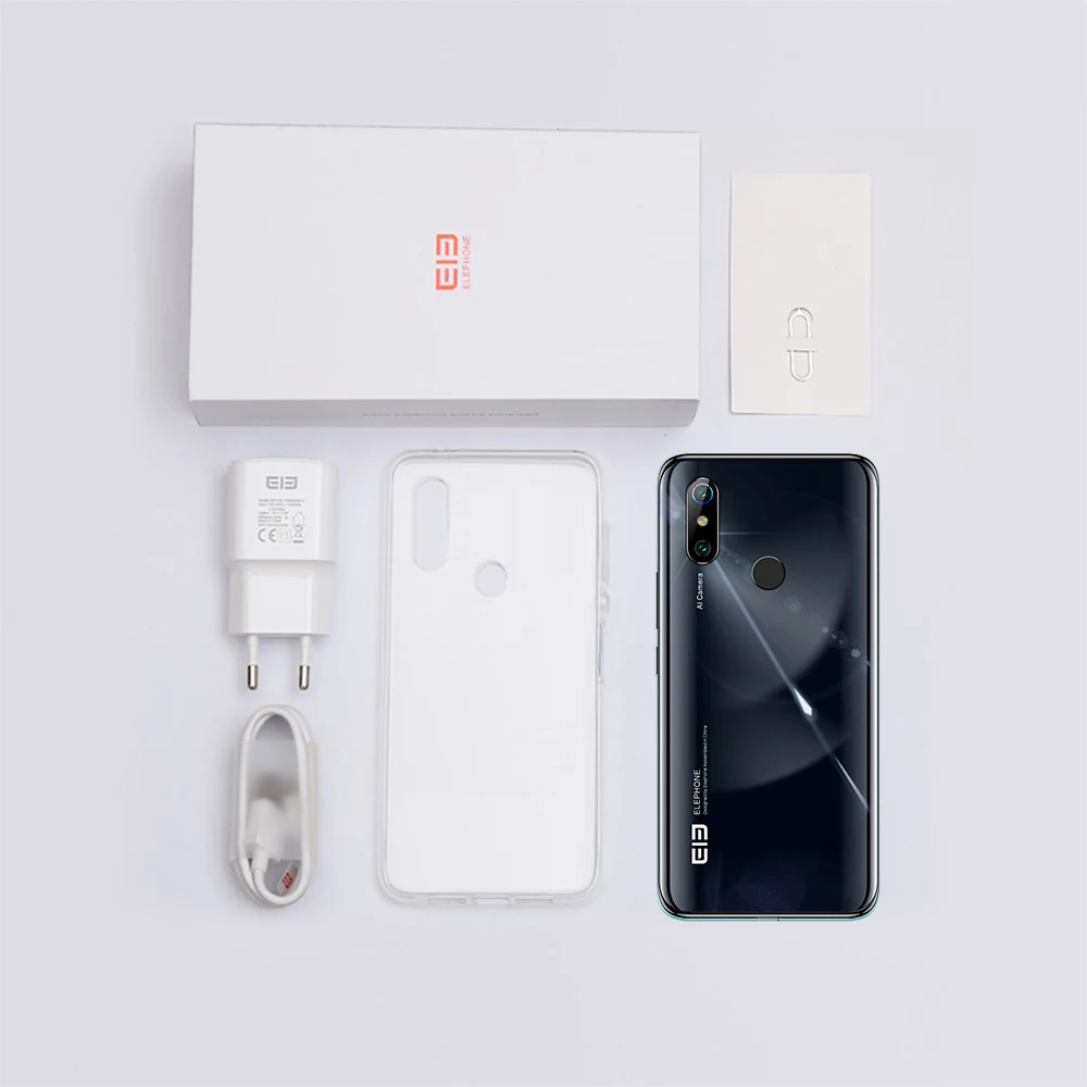 ELEPHONE U3H 8 Гб 256 Смартфон Helio P70 6 53 дюймов FHD + 48MP двойная задняя камера s 24MP