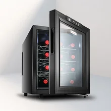 Elektroniczna kontrola szafka do wina stała temperatura wilgotność małe gospodarstwo domowe lodówka na wino Ice Bar zamrażarka szafka na cygara