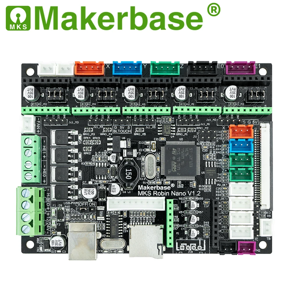 Makerbase MKS Robin Nano V1.2 32 битная плата управления запчасти для 3D принтера поддержка