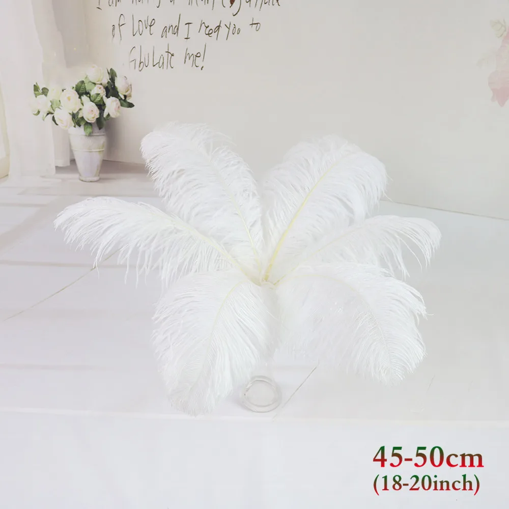 白色 45-50cm 鸵鸟毛 2_副本