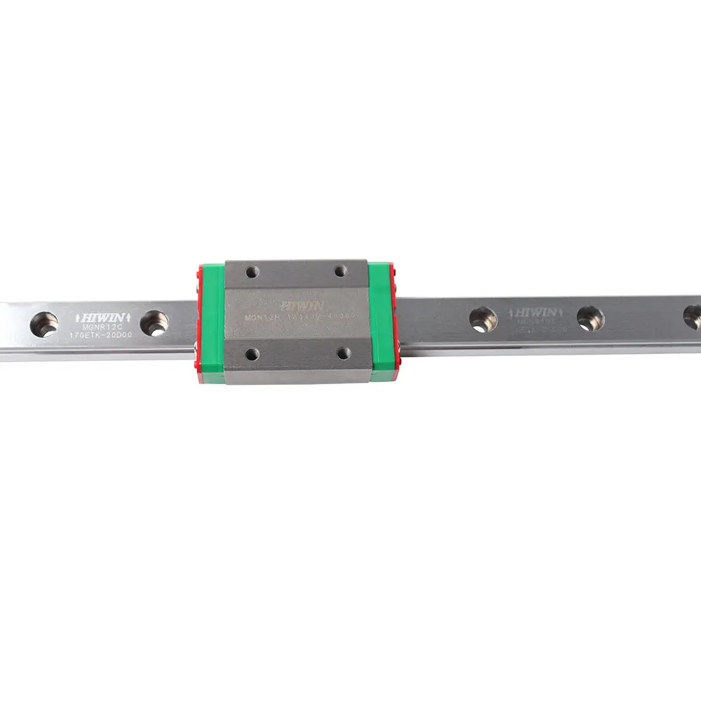 En Ligne Chariots Hiwin MGN12H authentiques + rails linéaires 400mm L MGNR12C pour imprimante 3d BLV MGN Cube