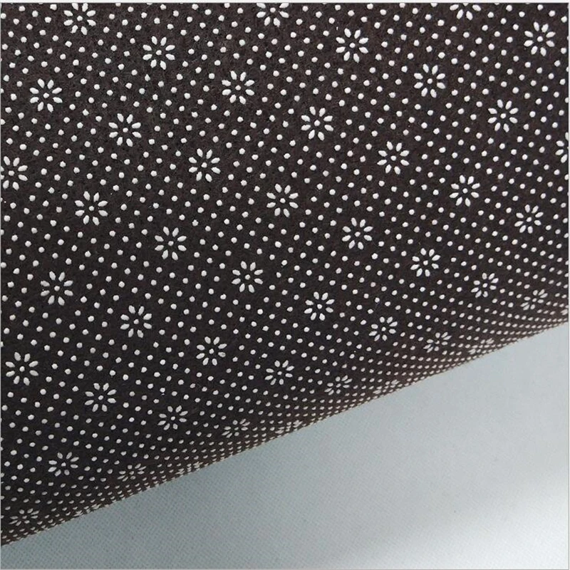 Bubble Kiss Европейский красный коричневый цветочный узор кухонный ковер 40cmX60cm