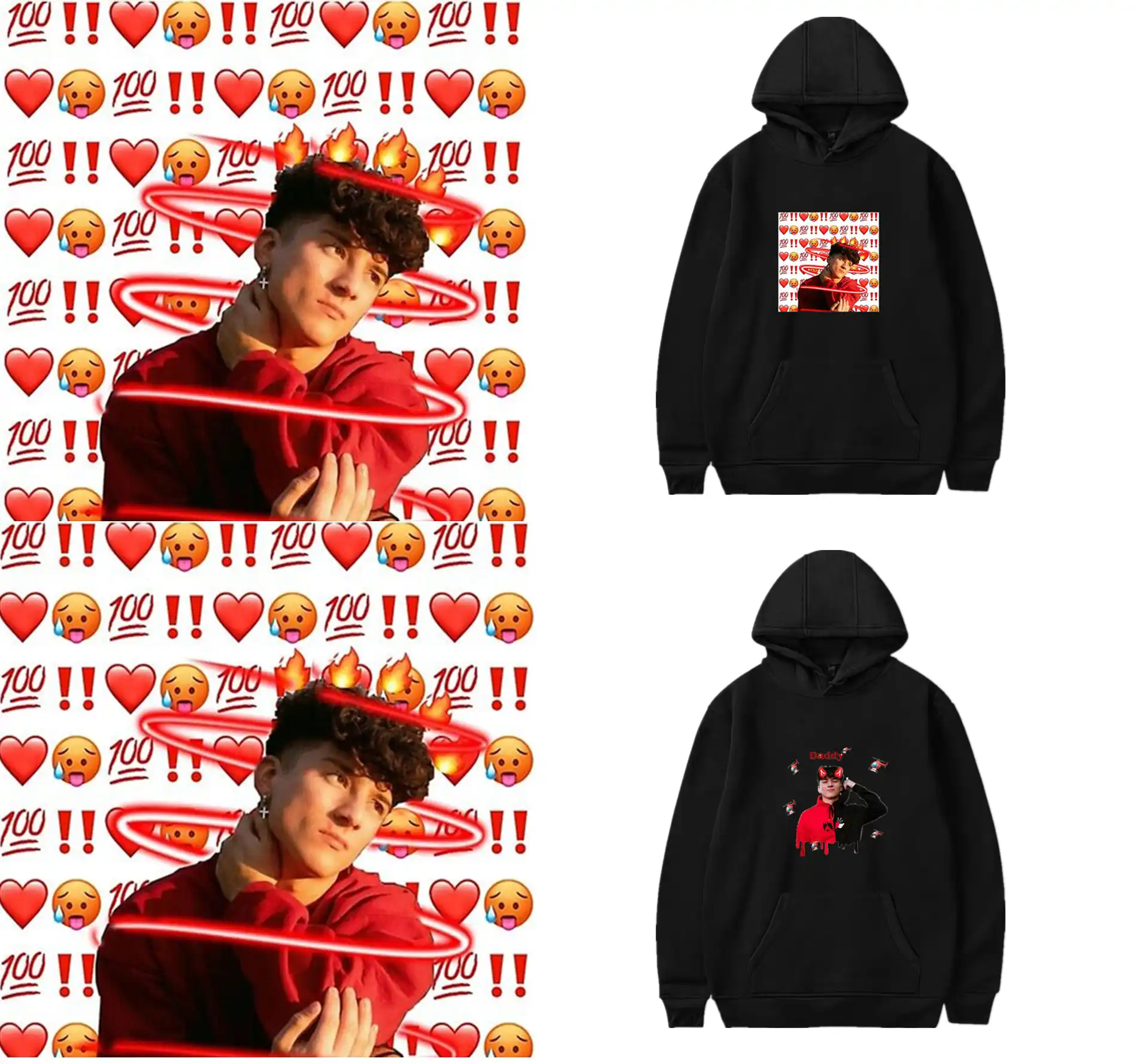 the 100 merchandise hoodies