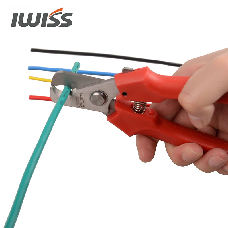 Солнечные инструменты IWISS PV WX 206 резак для кабеля на солнечной батарее до 24 мм ²