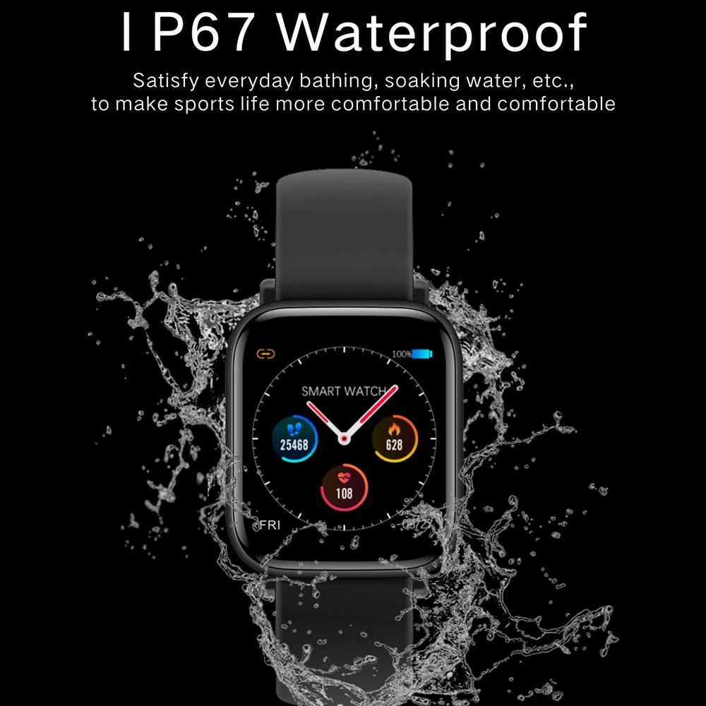 iwo 9 lite Q10 smart watch Heart Rate Blood Pressure Monitoring Call Message Reminder Fitness Tracker pk iwo 12 for ios Android