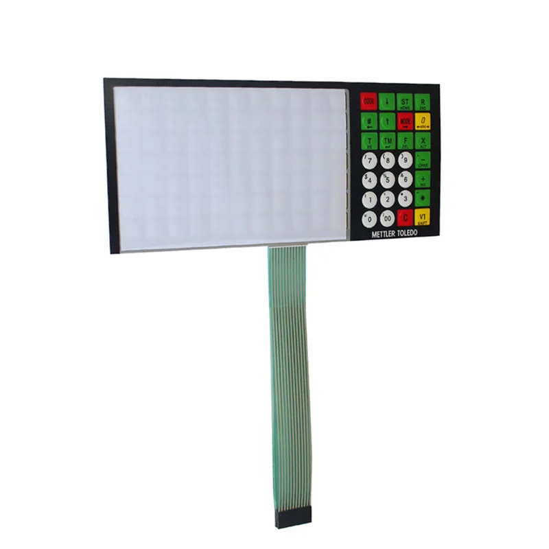 

5 шт. пленка для клавиатуры (ключ усиленный выпуск) для Mettler Toledo 3600 3680 строительный принтер