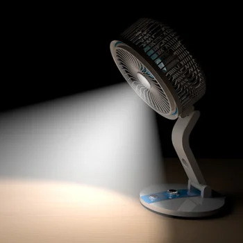 

Solar fan with LED light and mobile charger multifunctional solar fan
