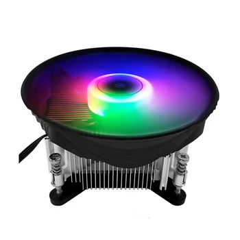 

Universal CPU Cooler Heatsink Aluminum Accessories Desktop Computer Durable Fan Hydraulic Bearing Professional Colorful Light