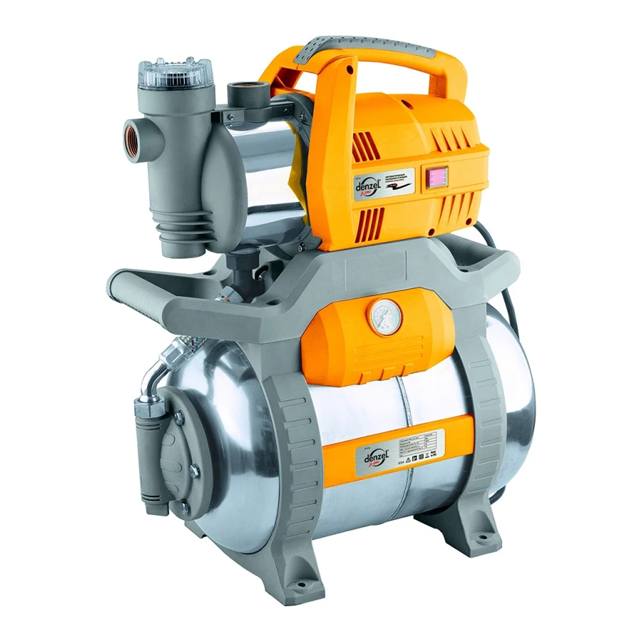 Pumping station DENZEL 97214 231 volt water circulating Compressor 19 liters | Обустройство дома