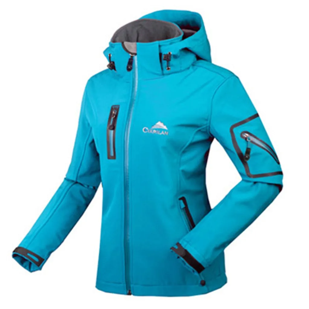 Уличная куртка женская зимняя дышащая быстросохнущая водонепроницаемая ветрозащитная ветровка лыжный Кемпинг походная одежда для путешествий