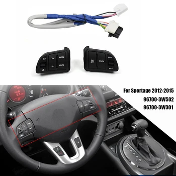 

Car Steering Wheel Cruise Cruise Cancel Button 8701A383 for KIA Sportage 2012-2015 Multifunction Steering Wheel Control Buttons