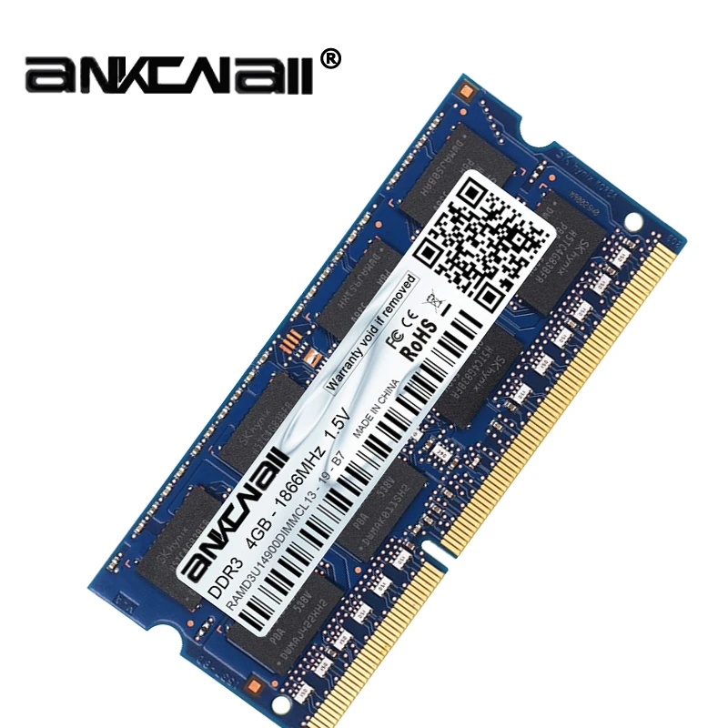 Новая DDR3L 4 ГБ/8 ГБ ОЗУ 1333 МГц PC3 10600S 1,35 V ноутбук DIMM память 204 контакты для системы Intel Высокая совместимость