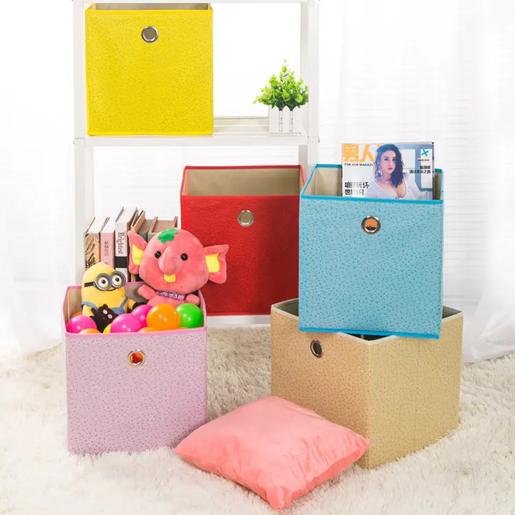 

Manufacturers Profession Production Nonwoven Fabric Clothes Folding CHILDREN'S Toy Storage Box Foldable Organizing Storage Box