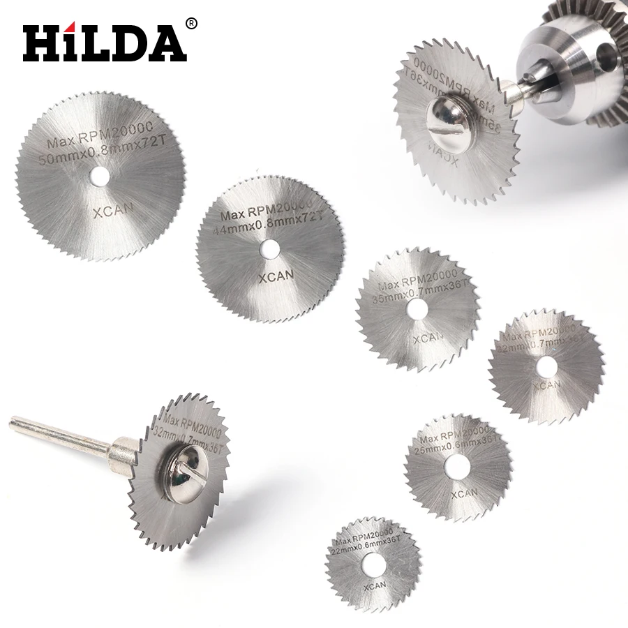 HILDA 6 шт. HSS режущие диски для Dremel инструменты дисковые режущий резак Мощный