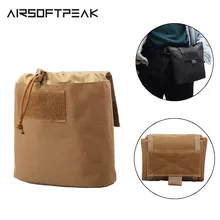 전술 접힌 몰리 덤프 파우치 군사 드롭 잡지 파우치 유틸리티 edc 가방 사냥 rcovery 매기 파우치 airsoft 탄약 사냥(China)
