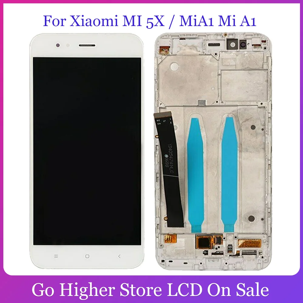 Для Xiaomi 5X A1 ЖК дисплей сенсорный экран дигитайзер панель для ремонта телефона MI в