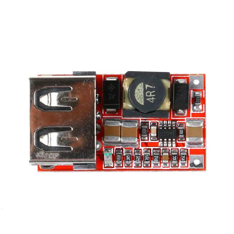 6-24V 24V 12V to 5V USB Step Down Module DC-DC Converter Phone Charger Car Power Supply Module Efficiency 97.5% Buck Module (2)