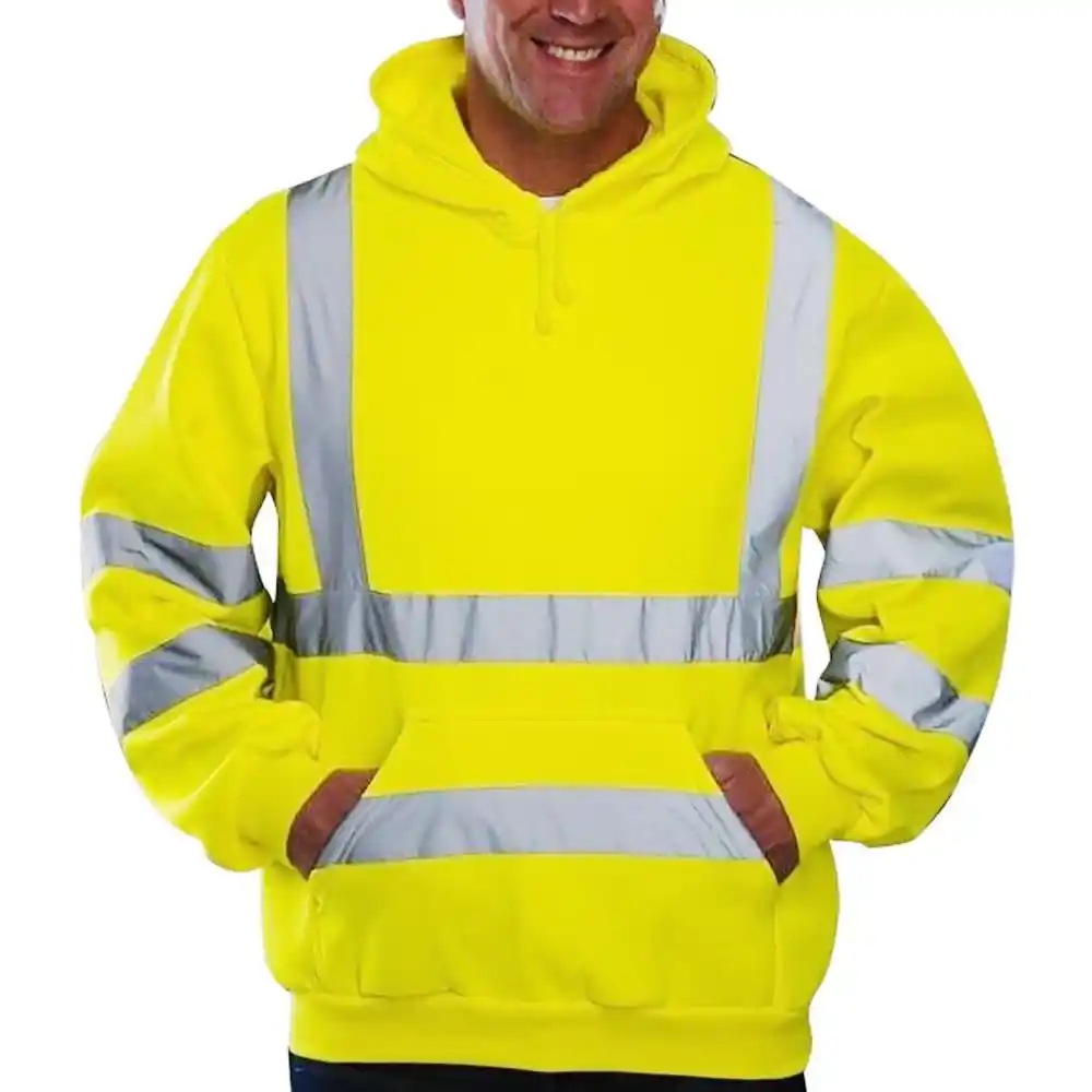 yellow work hoodies