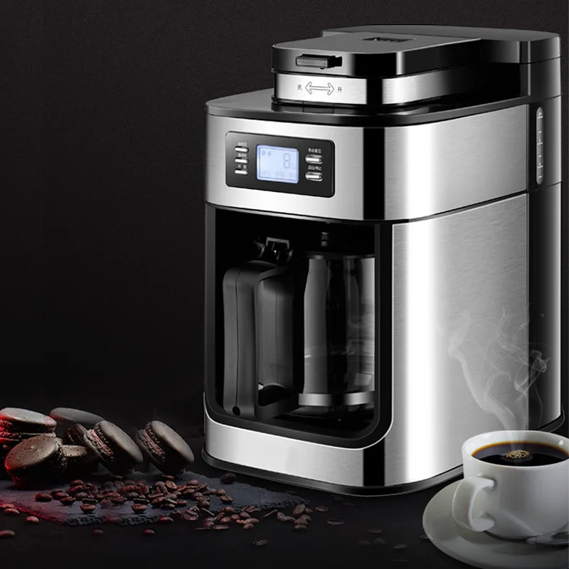 Automatic Coffee Machine Coffee Grinder Machine Freshly Cooked Boiled Drip Type American Coffee Pot Tea Machine BG-315T Automatic Coffee Machine Coffee Grinder Machine Freshly Cooked Boiled Drip Type American Coffee Pot Tea Machine BG-315T