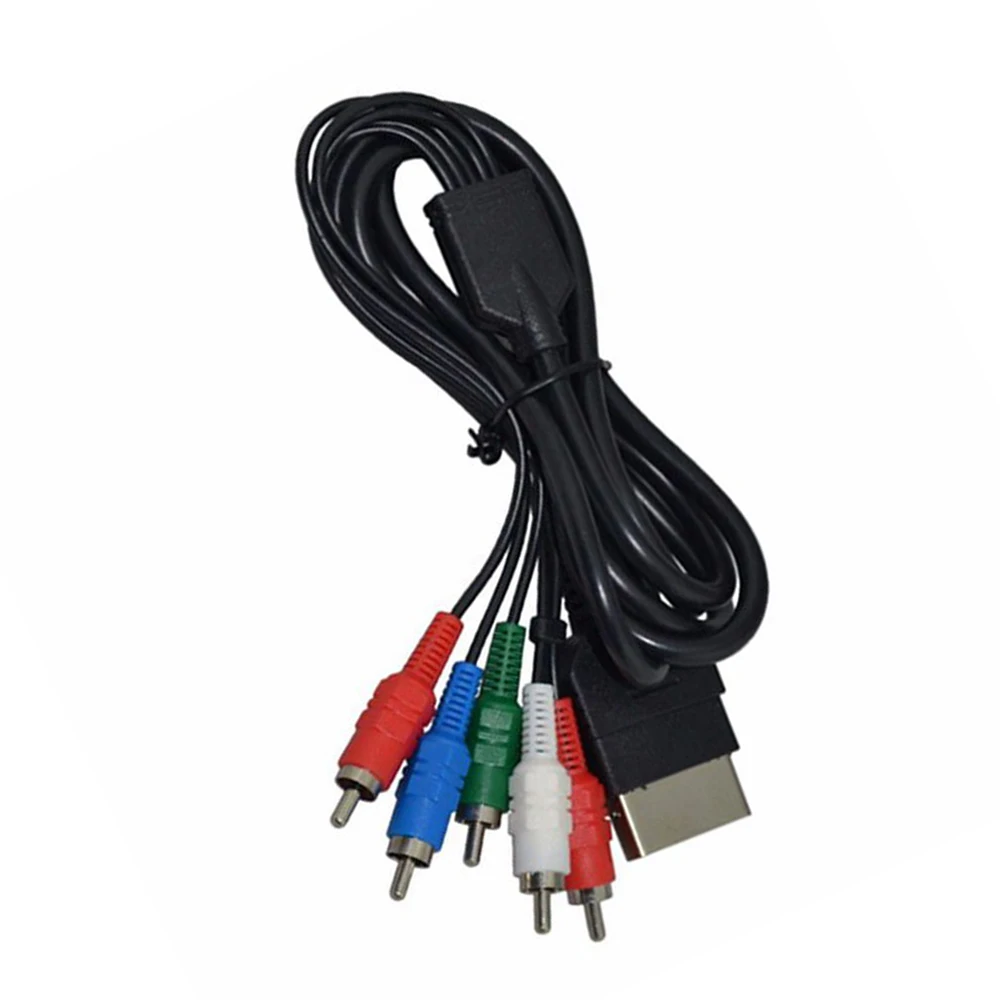 1,5 m 1080p компонент HDTV RCA AV видео композитный кабель с 5 RCA штекером для Xbox 360 игровое оборудование аксессуары