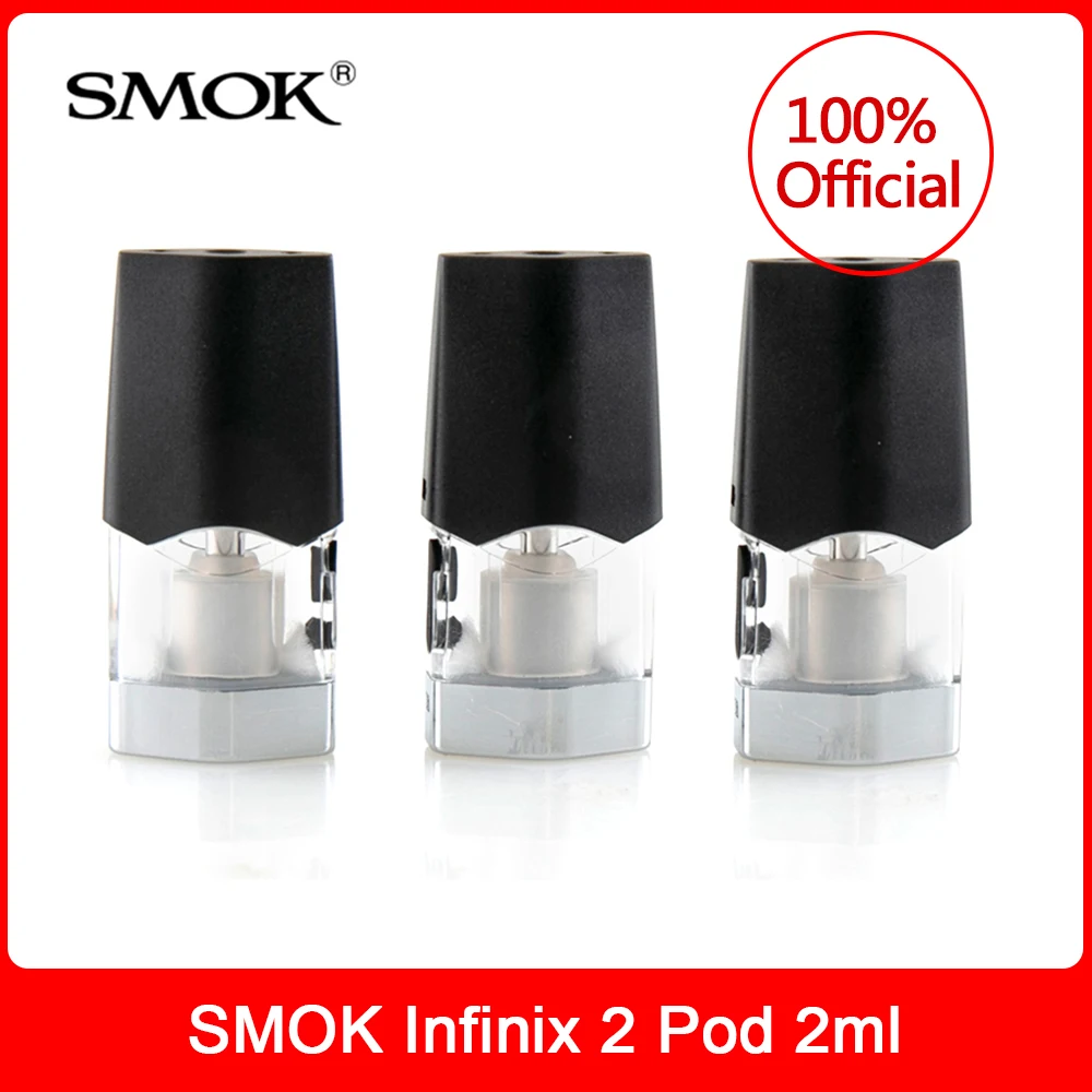Оригинальный картридж SMOK infinix 2 Pod 3 шт. упак. мл для испарителя pod аксессуары