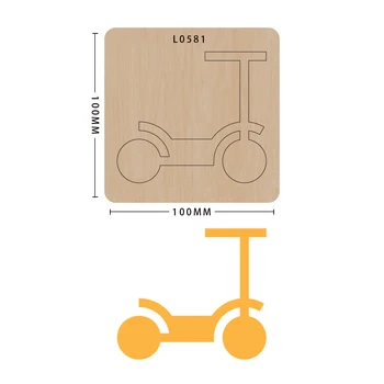 

Knife mold scrapbook wooden cutting die making decor supplies dies template suitable for big shot machines in the market
