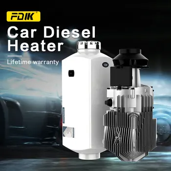 

FDIK Car Air Heater 5KW 12V webasto Diesel parking heater with LCD for Trucks Boats RV Motor Eberspacher car fan