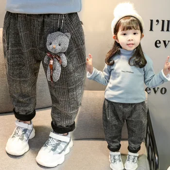 

Korean Winter Trousers Children Boys Pants Girls Trousers Boys Pants