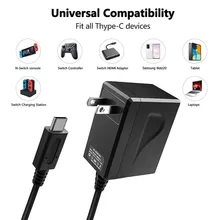 

Wall Charger For Nintend Switch NS Charger Support TV Dock 15V 2.6A AC Power Adapter EU UK US Plug Fast Charging Travel Chargers
