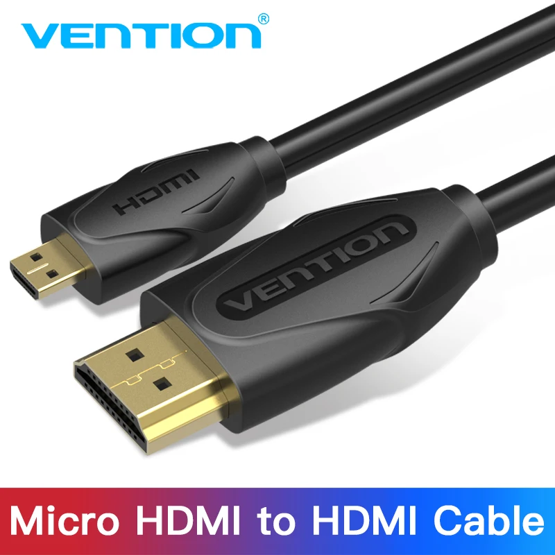 Конвенция микро-hdmi к HDMI кабель позолоченные жк-hdmi 1.4 В 1 м 1.5 м 2 м 3 м высокая премия микро-hdmi адаптер для телефона планшет HDTV камера