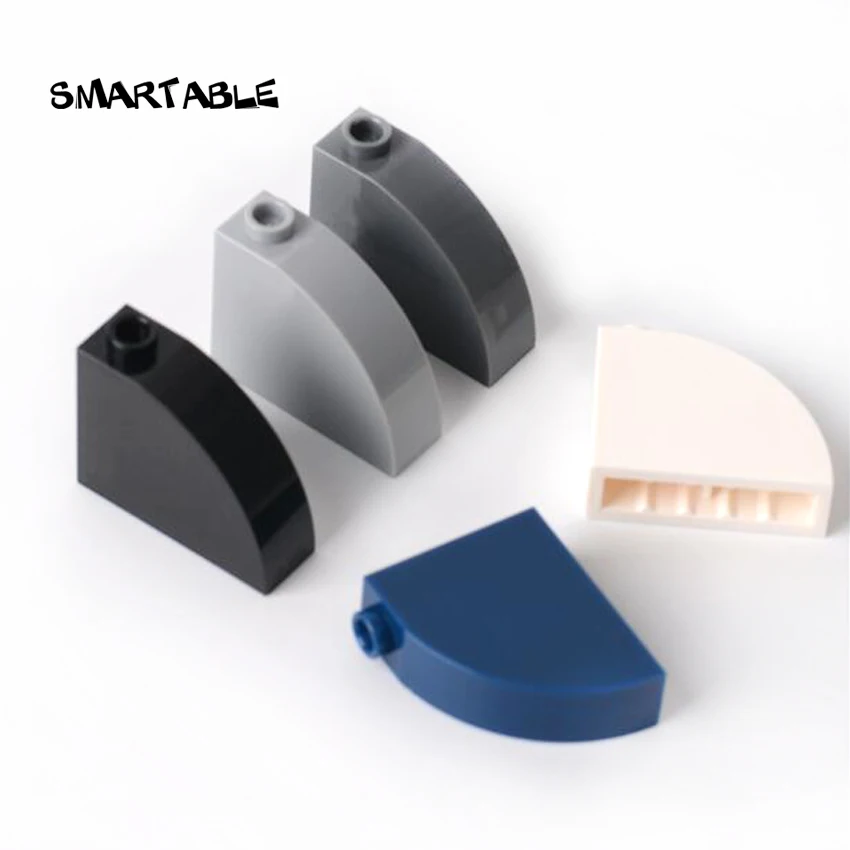 Smartable изогнутый конструктор 1x3x2 детали MOC обучающие игрушки для детей совместимые