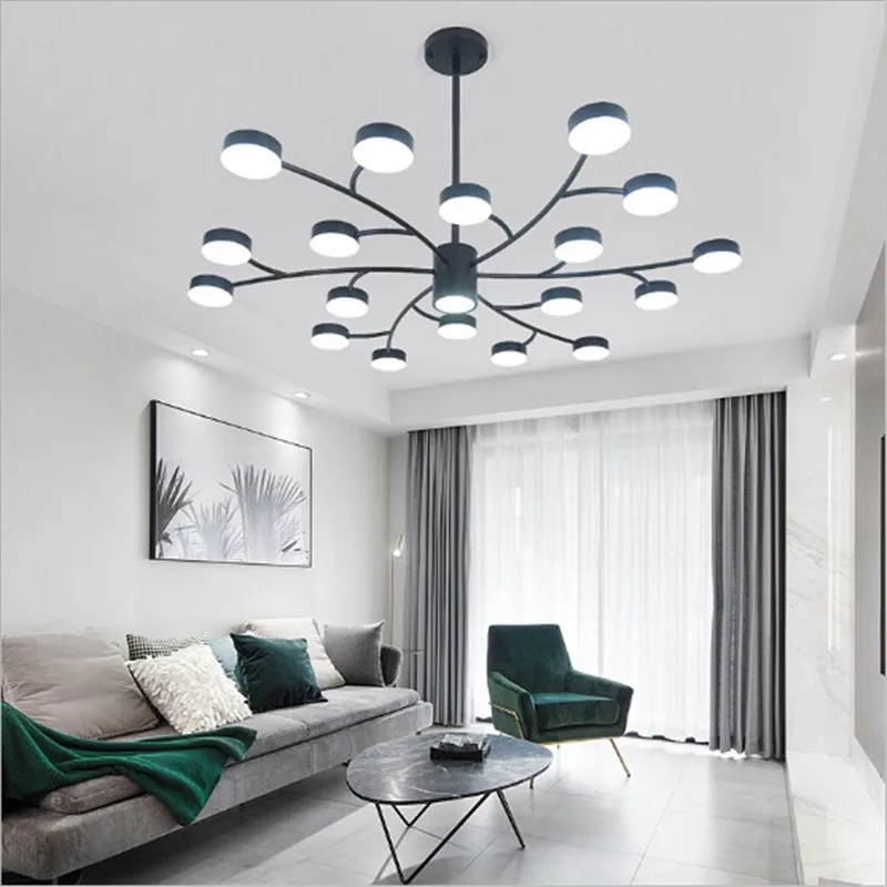 Люстра Светодиодная акриловая в Европейском стиле Современная креативная